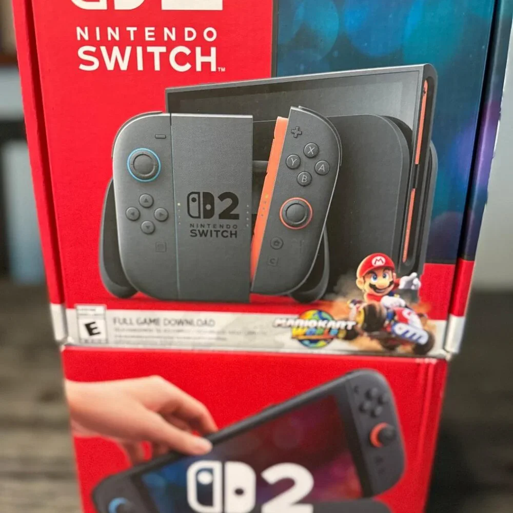 New Nintendo Switch 2 + Mario Kart World Bundle